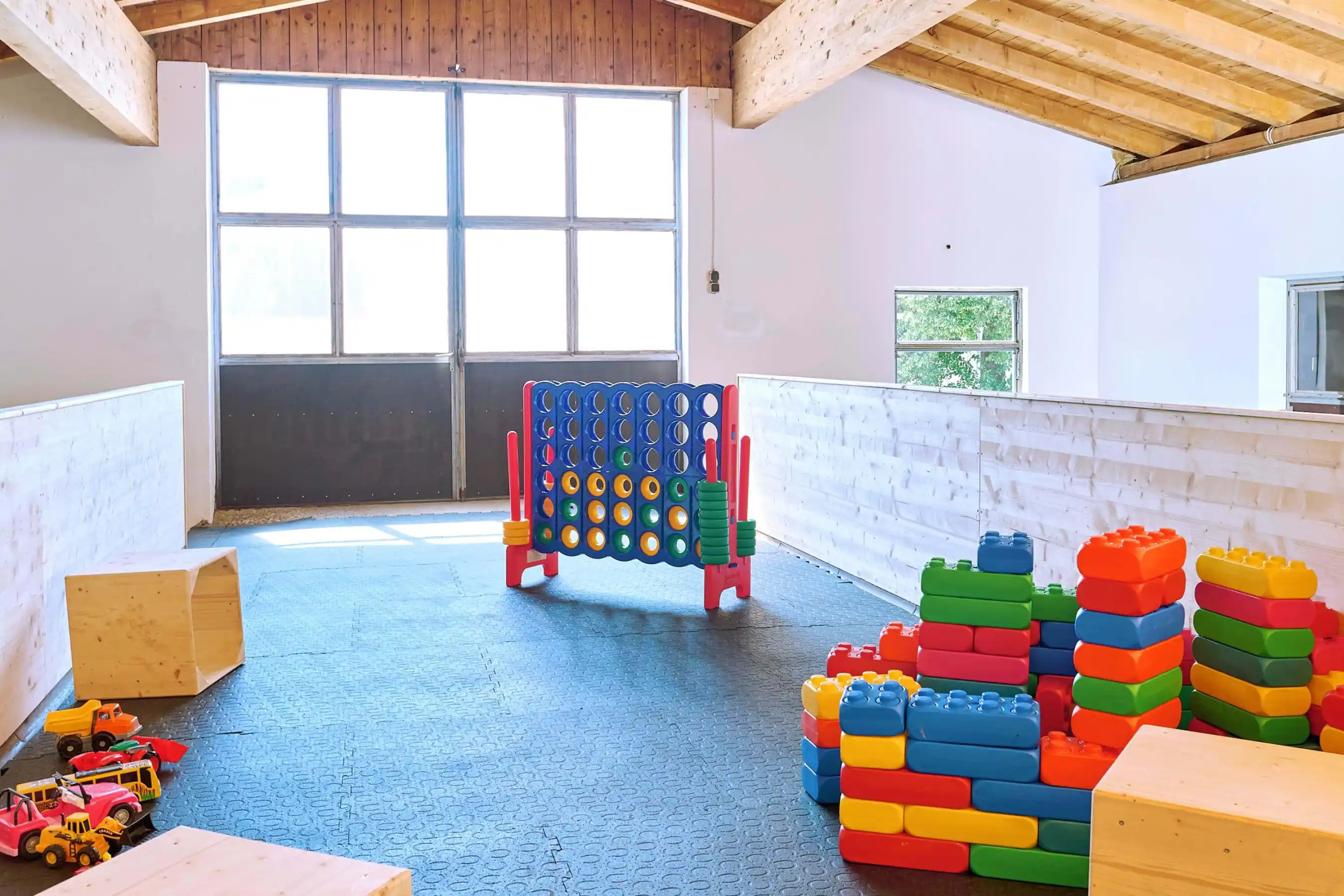 Spielen und Toben im Urlaub auf dem Bauernhof