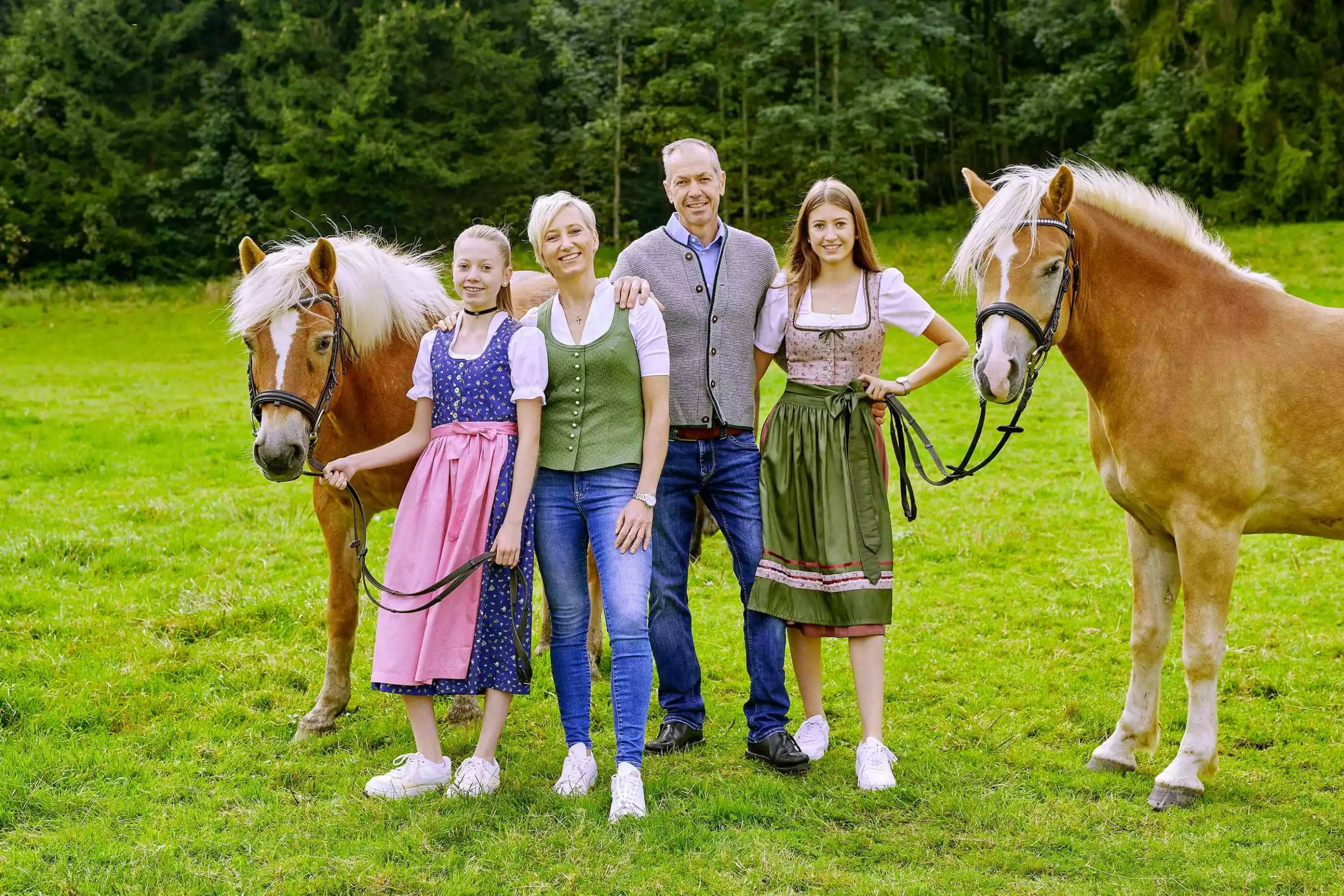 Bauernhofurlaub mit Ponys in Oberbayern