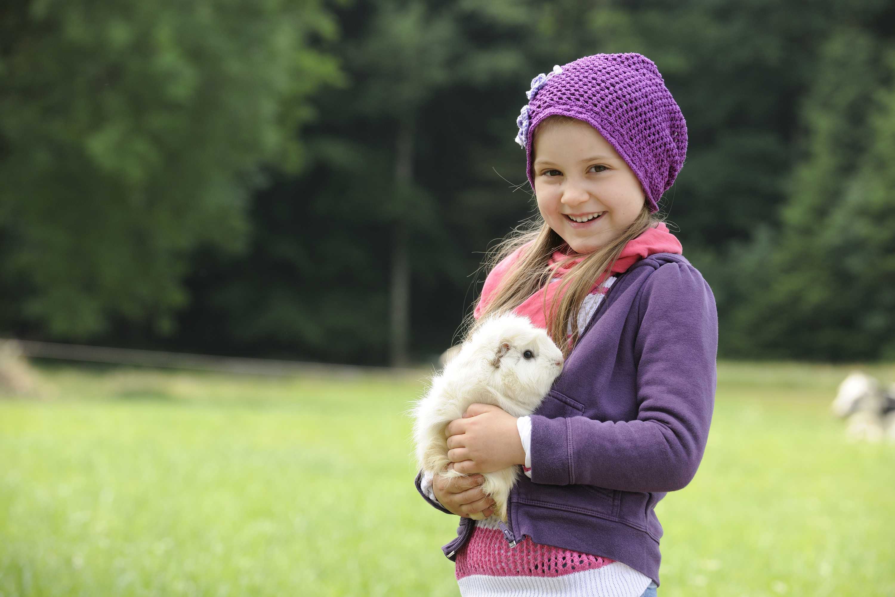 Tiere im Streichelzoo Bauernhoferlebnis am Hanznhof mit echter Landwirtschaft